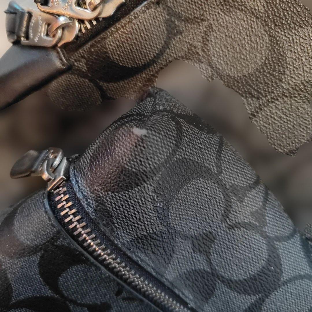 コーチ　リュック シグネチャー バックパック PVC レザー