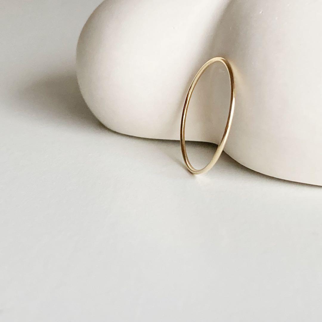 大特価❣️早いもの勝ち✨新品 ✨日本製 高品質 18金 K18 リング 15号