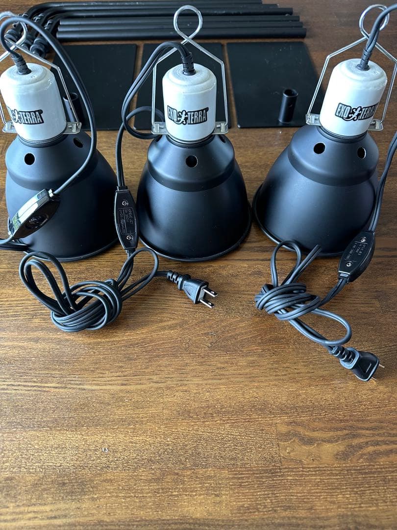 値下げ中！アマテラス-10W + ライトスタンド + ライトカバー 2セット