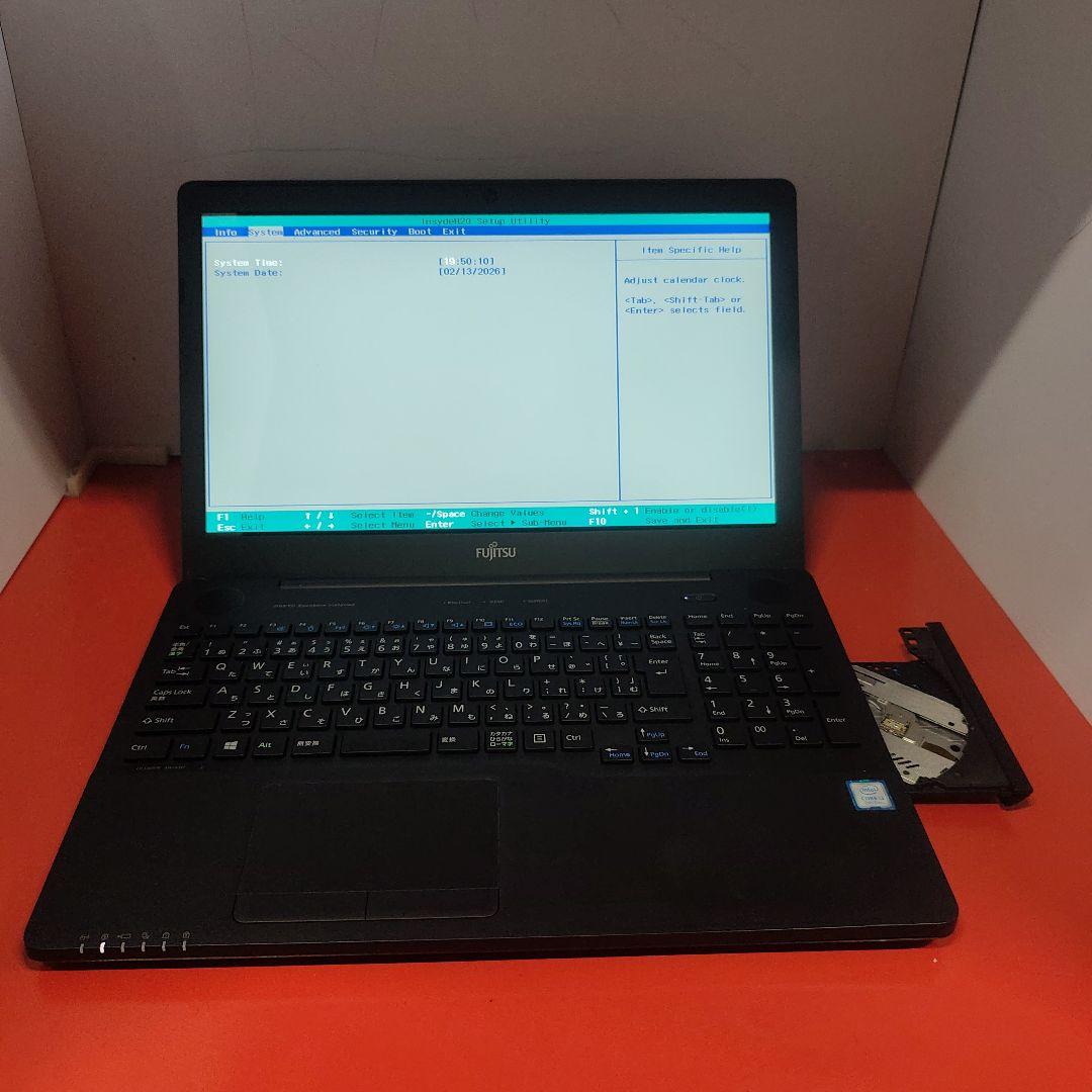 富士通 ノートパソコン Windows11　オフィス付き　爆速SSD搭載 極美品