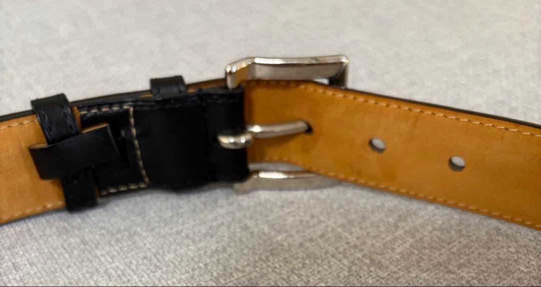 JOHN LOBB ジョンロブ レザーベルト Square022 サイズ80