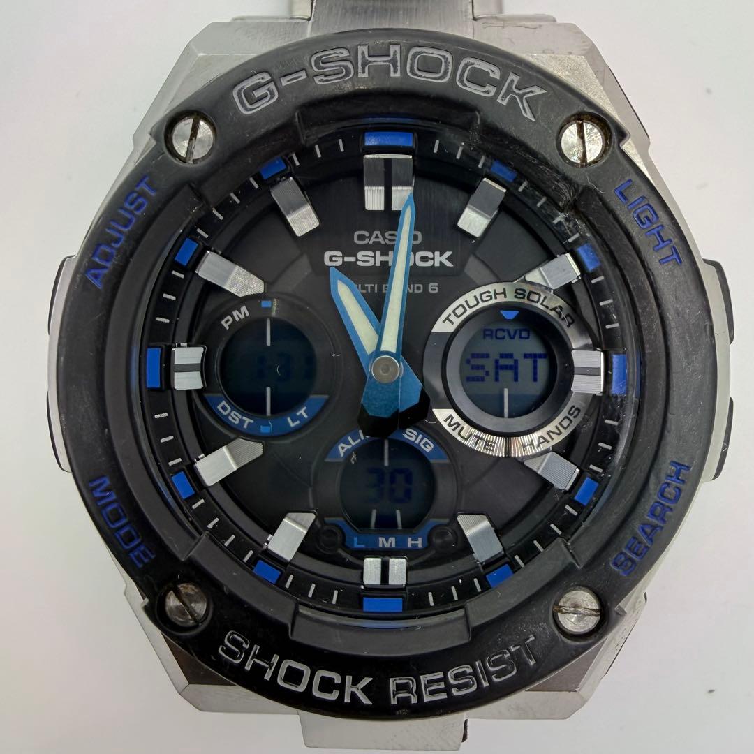 ※上田　G-SHOCK G-STEEL GST-W100D 電波ソーラー