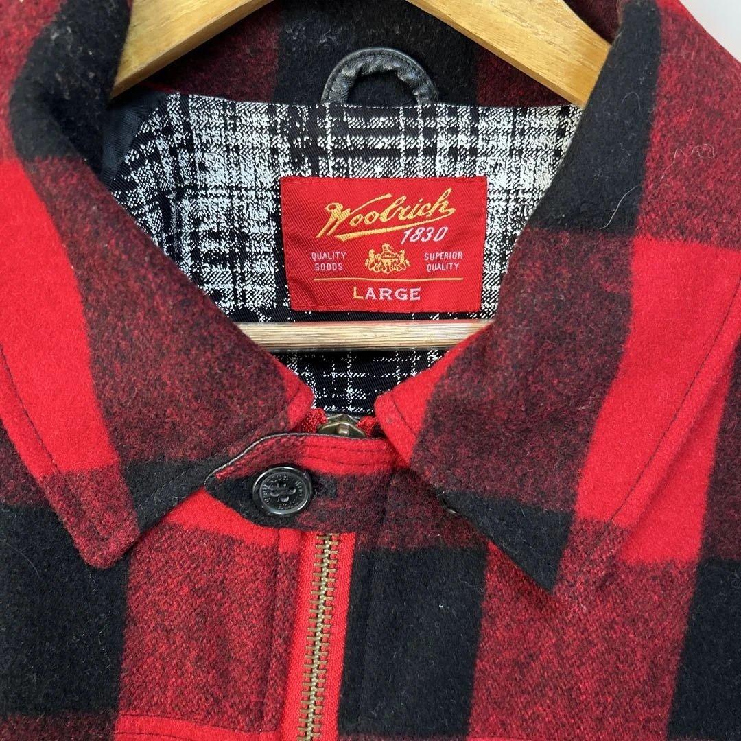 Woolrich バッファローチェック　ウールジャケット