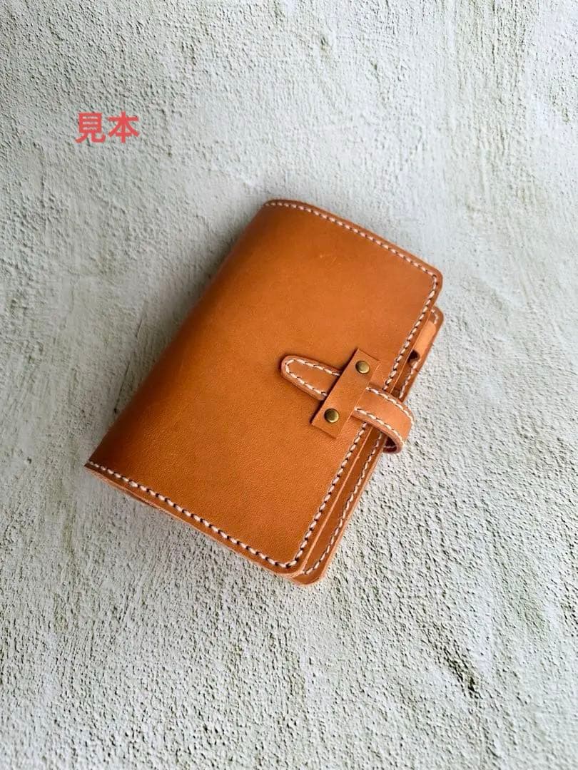 本革 バインダー式手帳 ミニ6サイズ