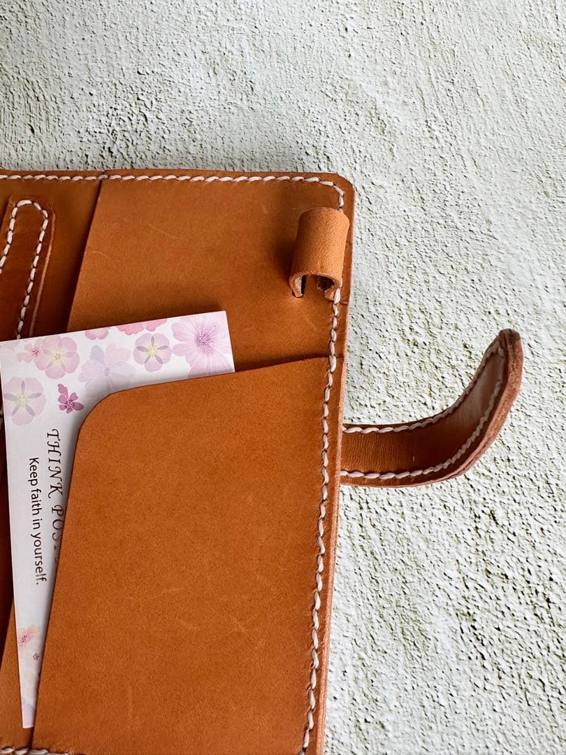 本革 バインダー式手帳 ミニ6サイズ