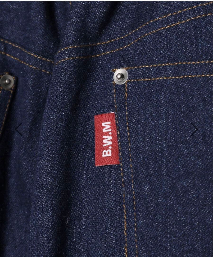 ニコアンド　【be with M】 Misayo デニムパンツ　インディゴ　S