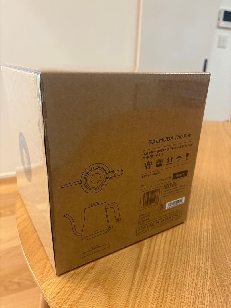 BALMUDA The Pot 電気ケトル ブラック バルミューダ