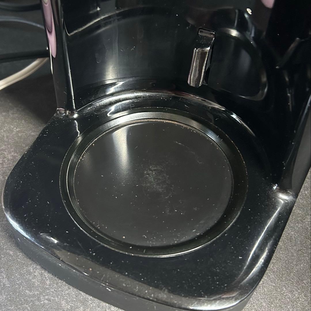 中古　sirocaコーン式コーヒーメーカー　SC-C251 珈琲豆　ブラック　黒