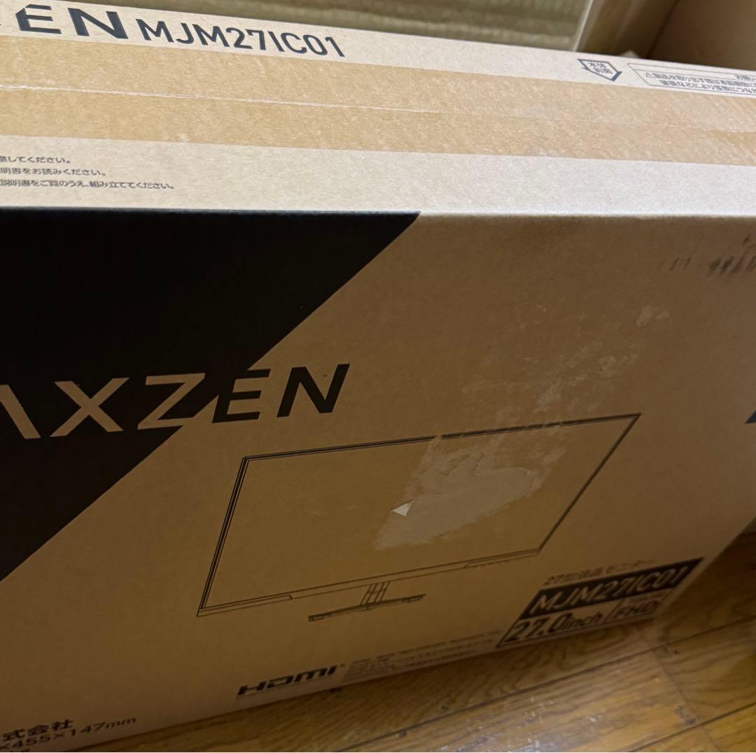 MAXZEN 27インチ FHD モニター MJM27IC01