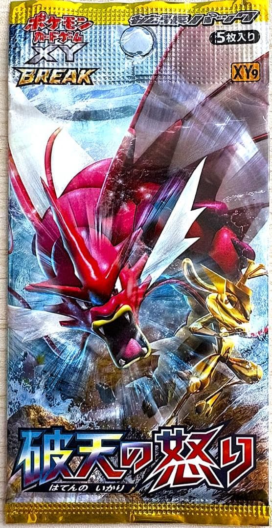 ポケモンカードゲームXY BREAK 拡張パック 破天の怒り 未開封パック