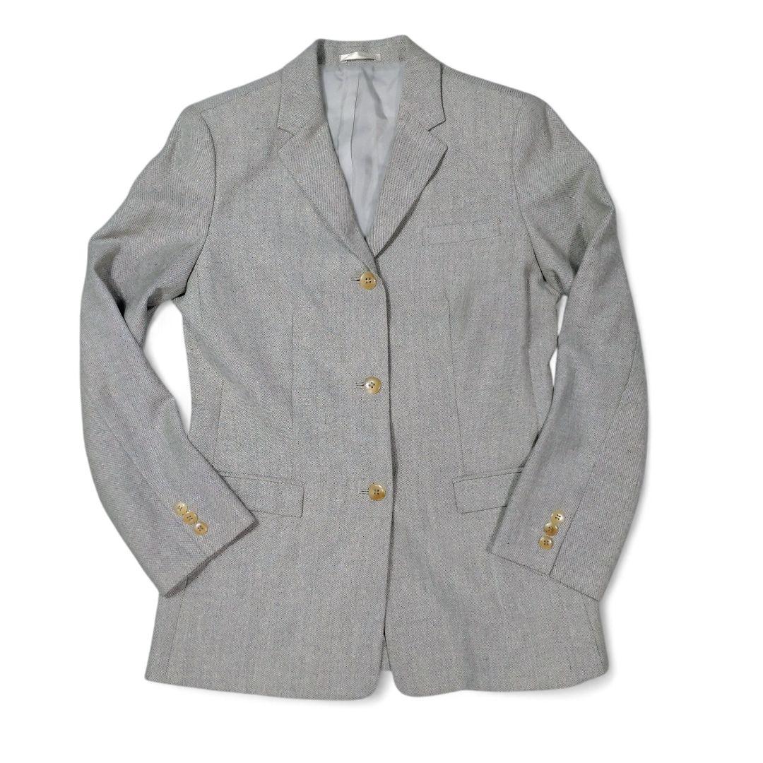 Burberry LONDON セットアップ スーツ ウールシルク グレー