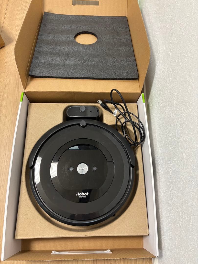 使用不可アイロボットルンバRoomba e5本体取扱説明書純正フィルター付欠品有