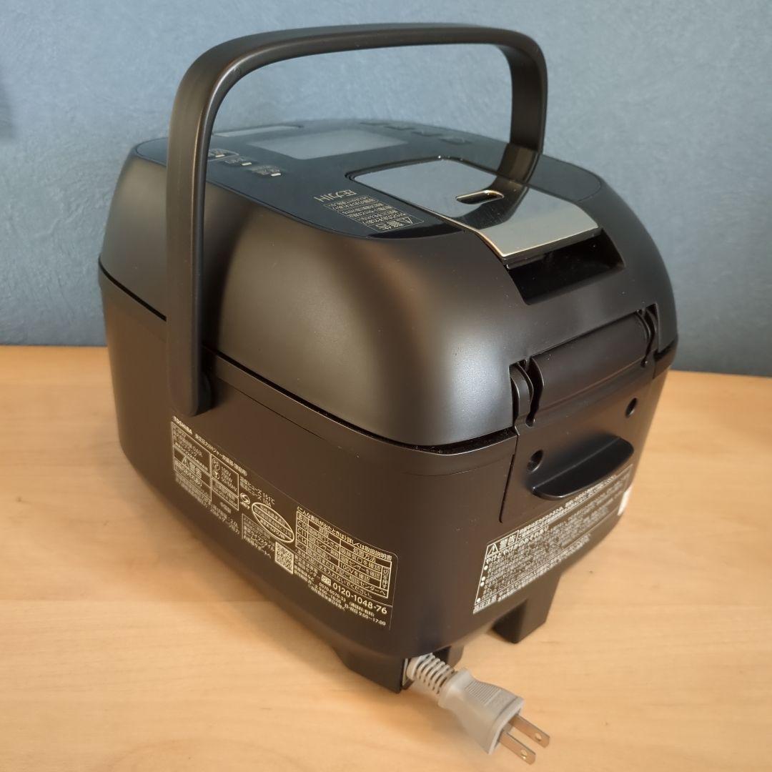 24年製 TOSHIBA 炊飯ジャー RC-6PXV-K 炎匠炊き 3.5合