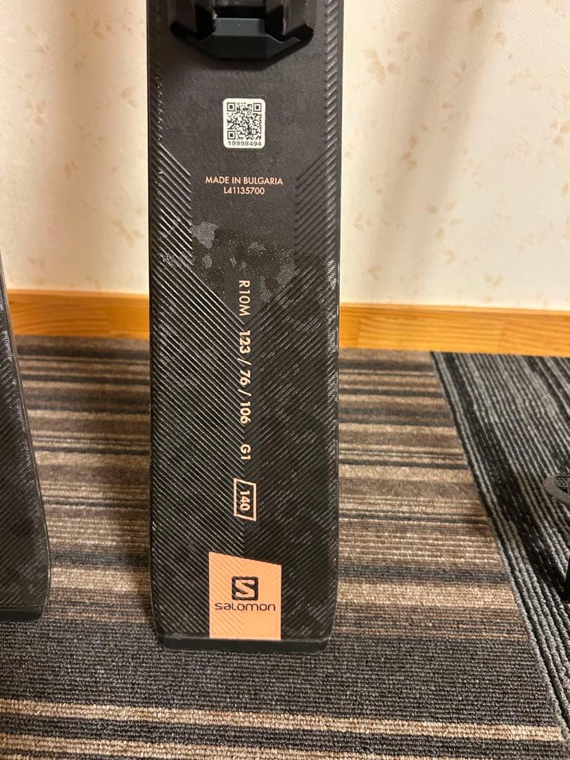 Salomon force five 140cm ストック付き100cm
