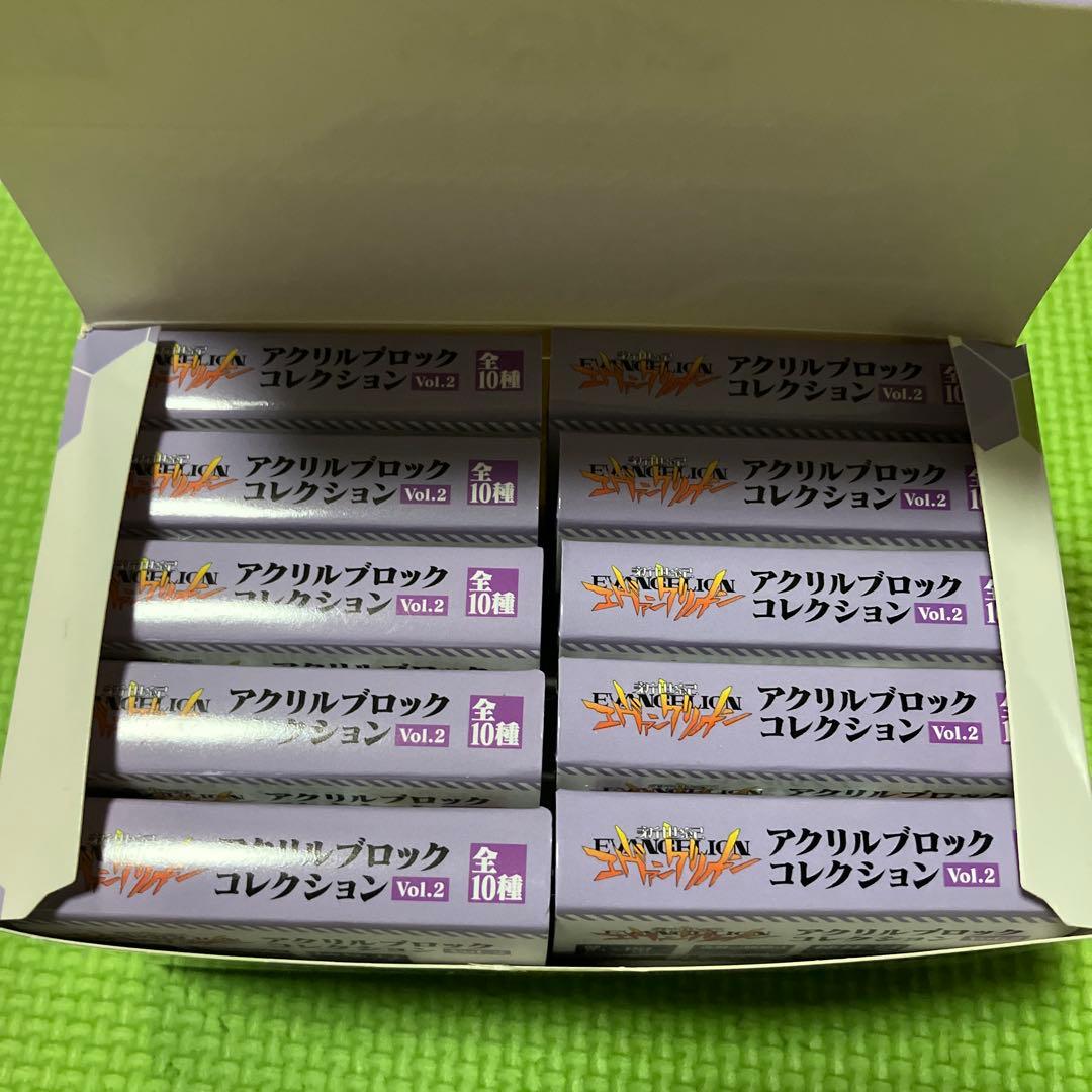 新世紀エヴァンゲリオン　アクリルブロックコレクション vol 1.2.3 セット