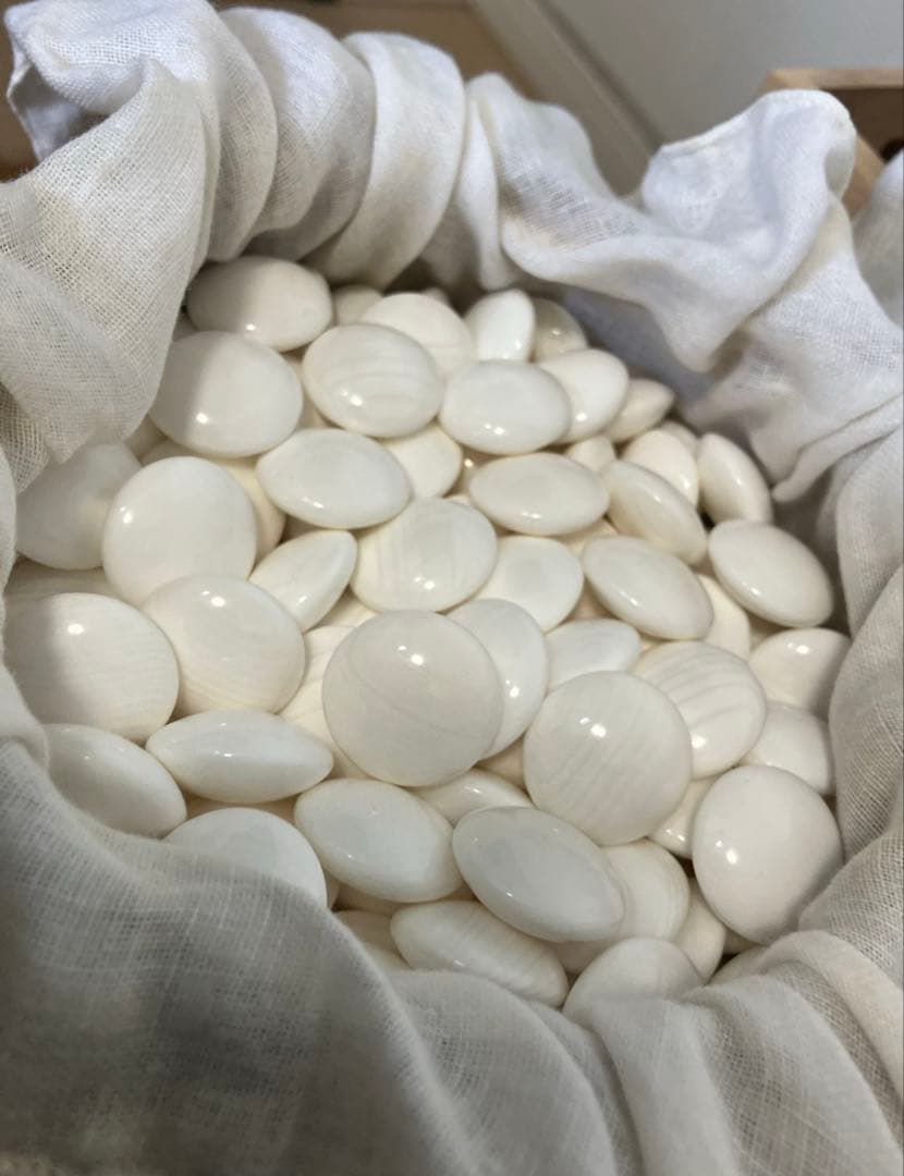 ◉本榧◉碁盤◉碁笥 碁石 本蛤◉一式◉