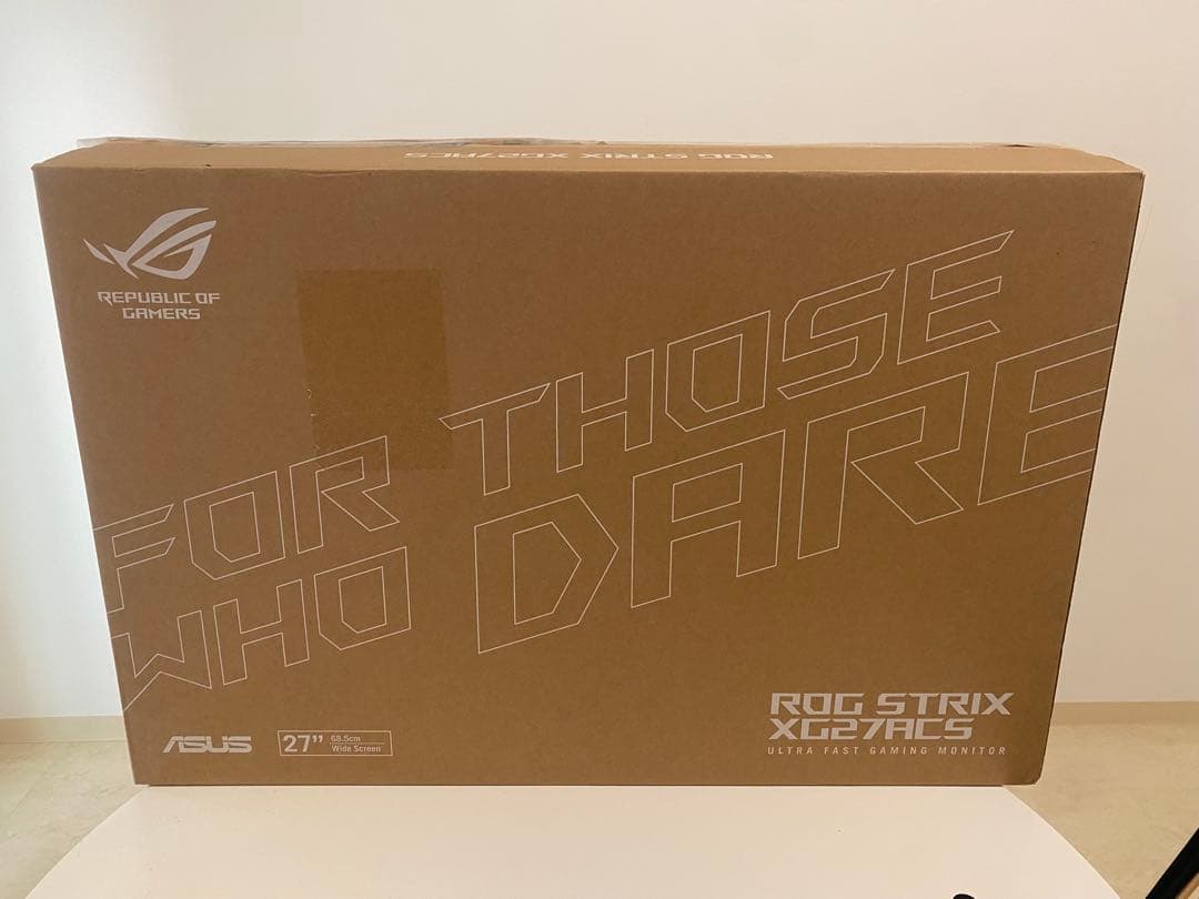 【美品】ASUS XG27ACS-W 27インチモニター