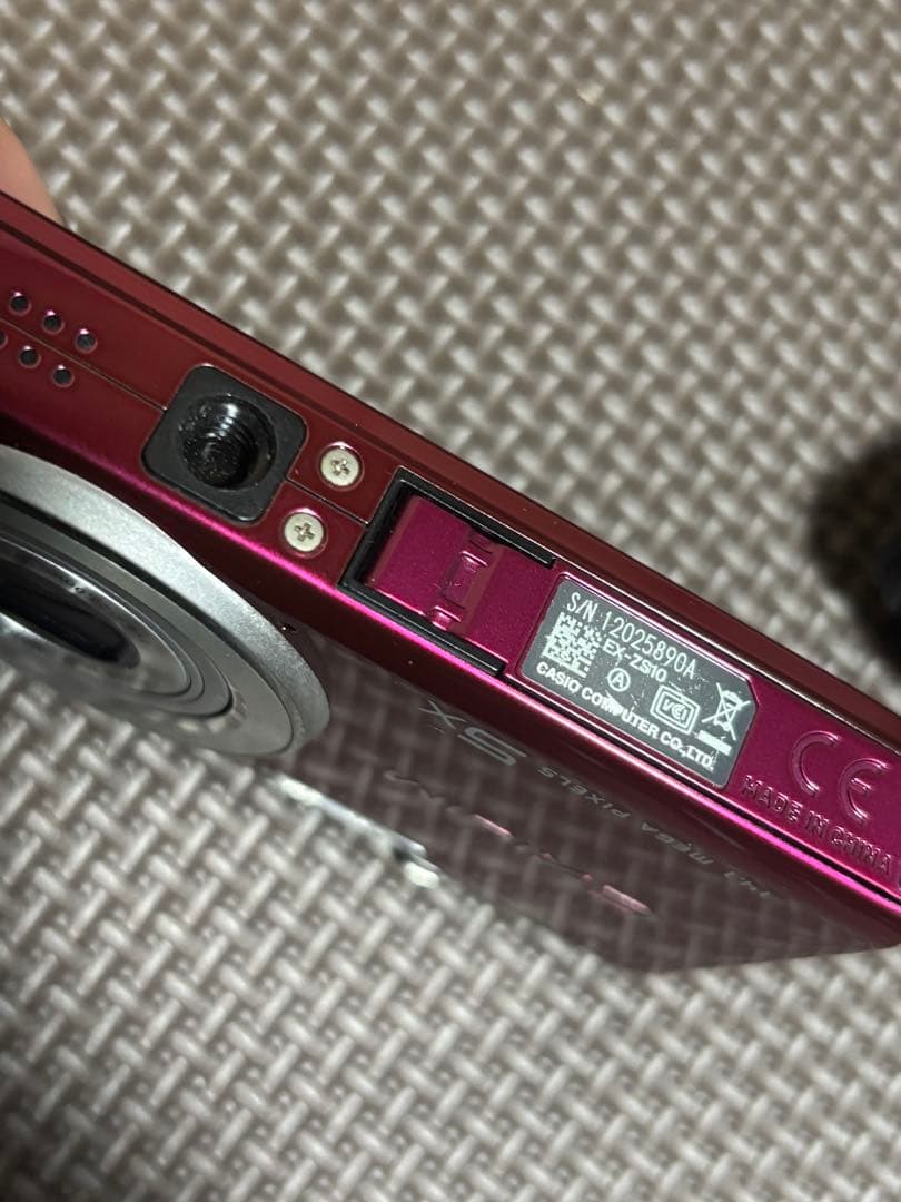 CASIO EXILIM EX-ZS10 ピンク