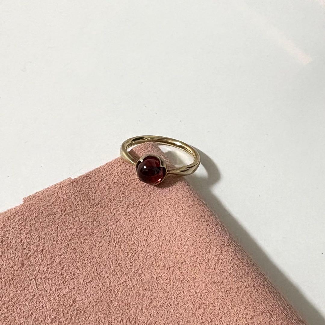 VERMILLION Orbeガーネットリング 11号