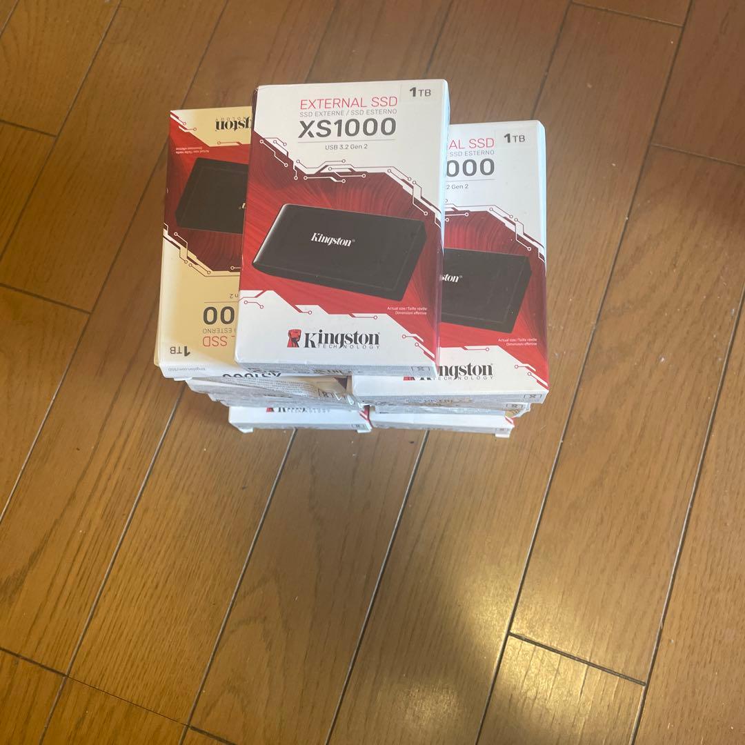 Kingston XS1000 1TB 外付けSSD 13個セット