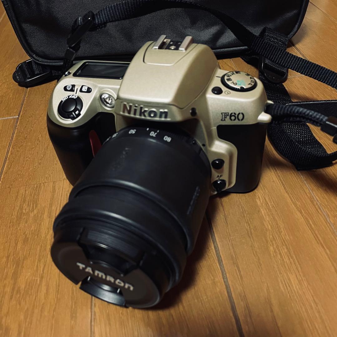 Nikon F60 フィルム一眼レフカメラ Tamronレンズ付き