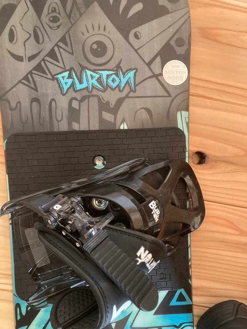 キッズスノーボードBURTON CHOPPER 120cm バイン、板セット