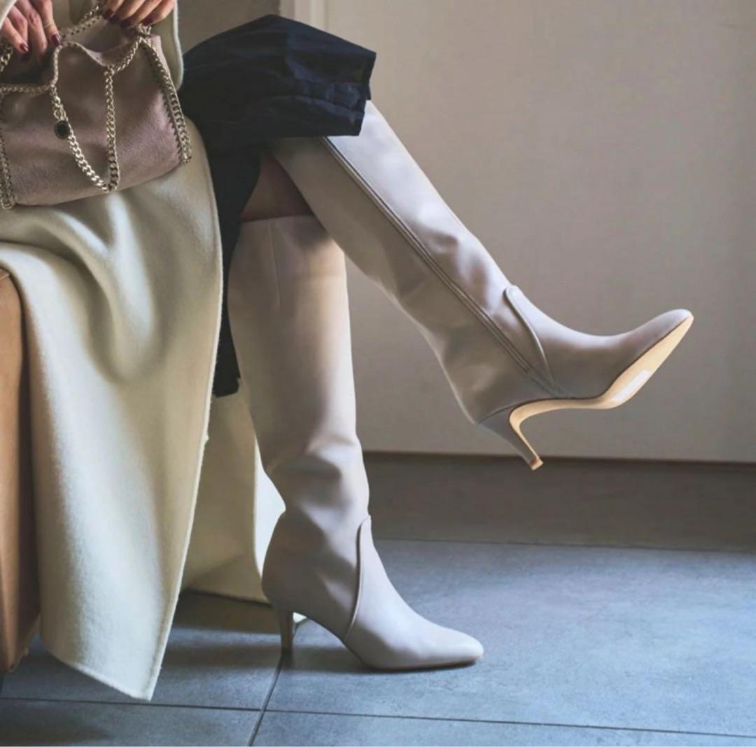 美品seven twdlve thirty ロングブーツ　レザーブーツ⭐︎ZARA