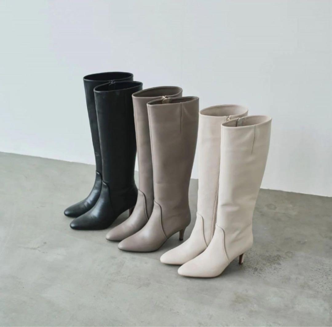 美品seven twdlve thirty ロングブーツ　レザーブーツ⭐︎ZARA