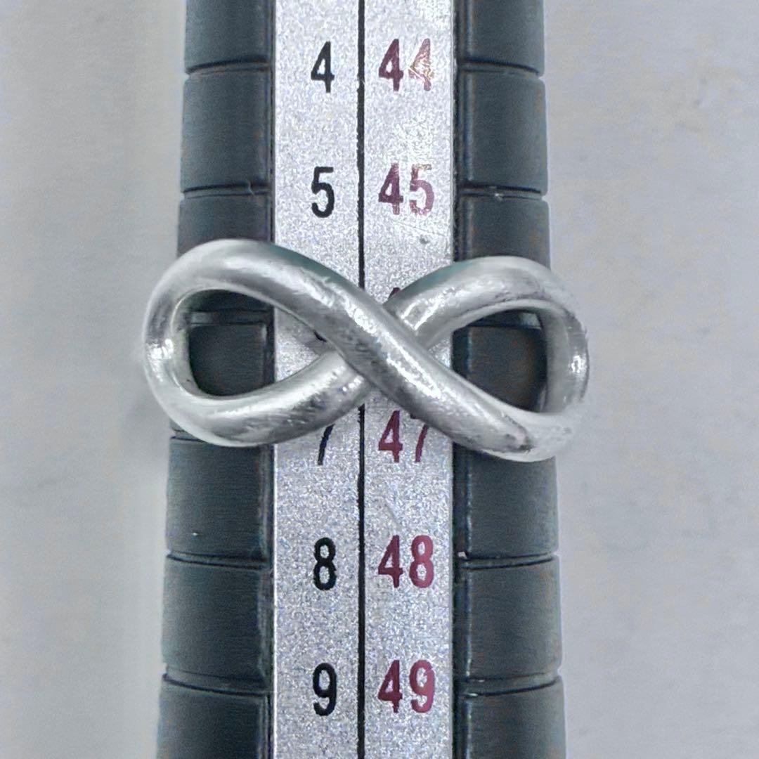 【希少】ティファニー　6号　インフィニティ　リング　無限　シルバー　小さい