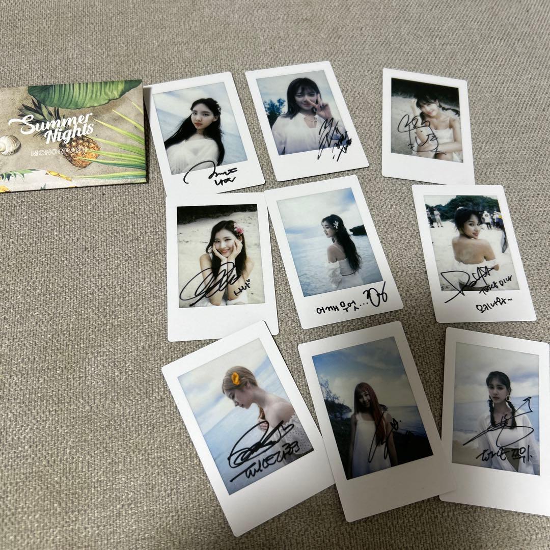 twice summer nights モノグラフ トレカ コンプリート