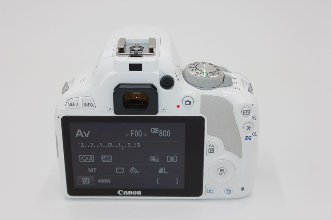 希少✨canon eos kist x7 ホワイトボディ　レンズセット