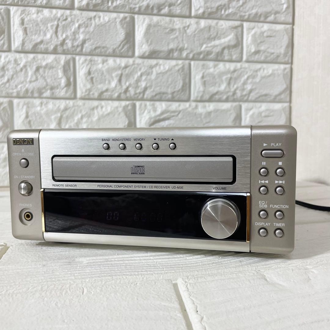 【外観極美品】デノン CDレシーバー UD-M3E 音出しOK