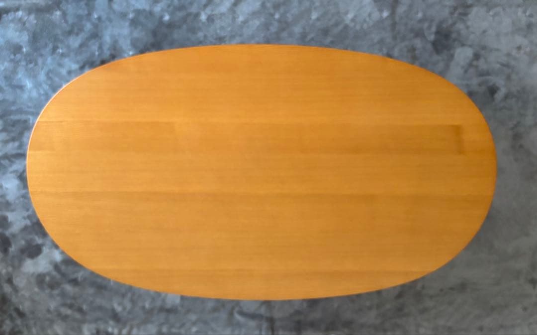 無印良品：楕円形こたつローテーブル【こたつテーブル本体のみ】