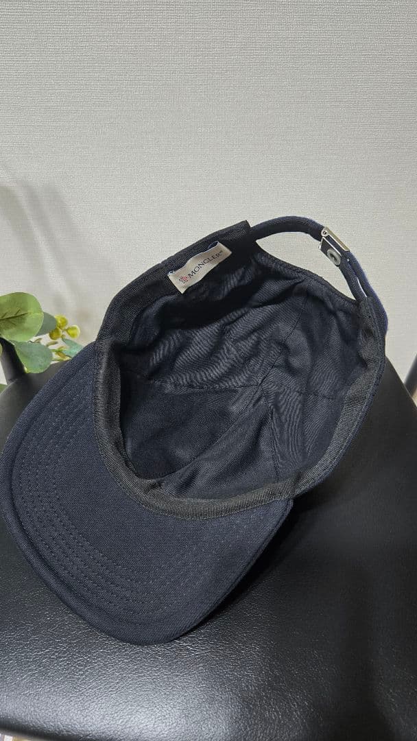 MONCLER ブラック キャップ
