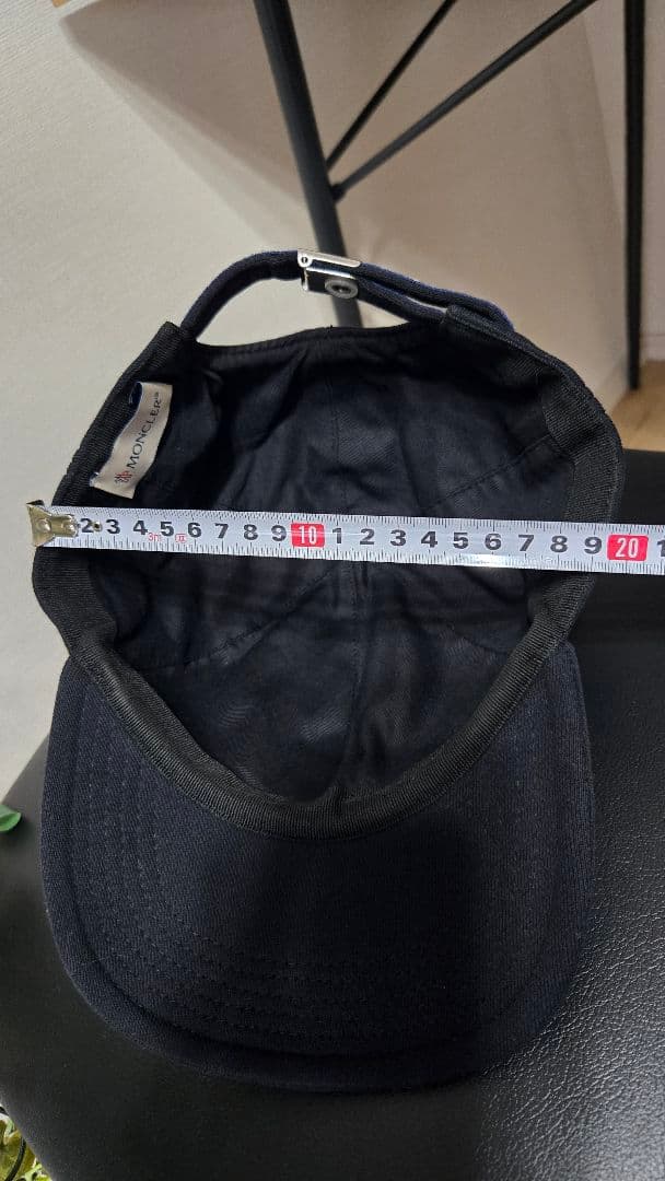 MONCLER ブラック キャップ