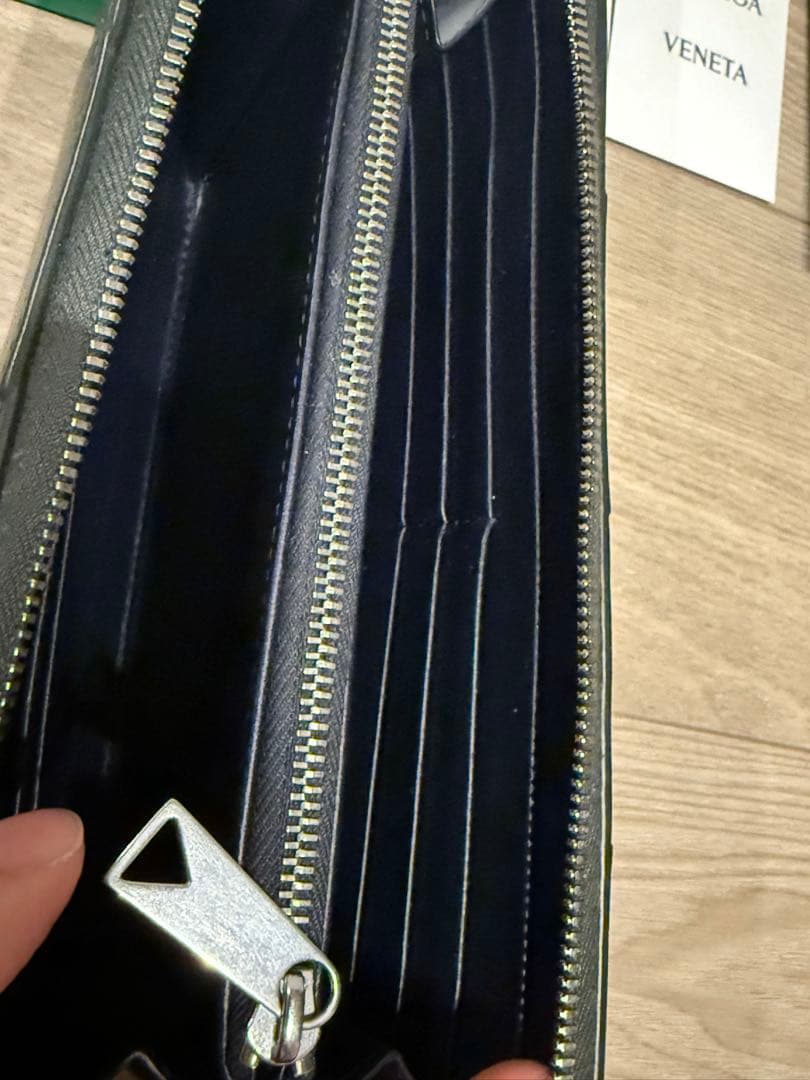 【RFID】BOTTEGA VENETA カセット ジップアラウンド ウォレット