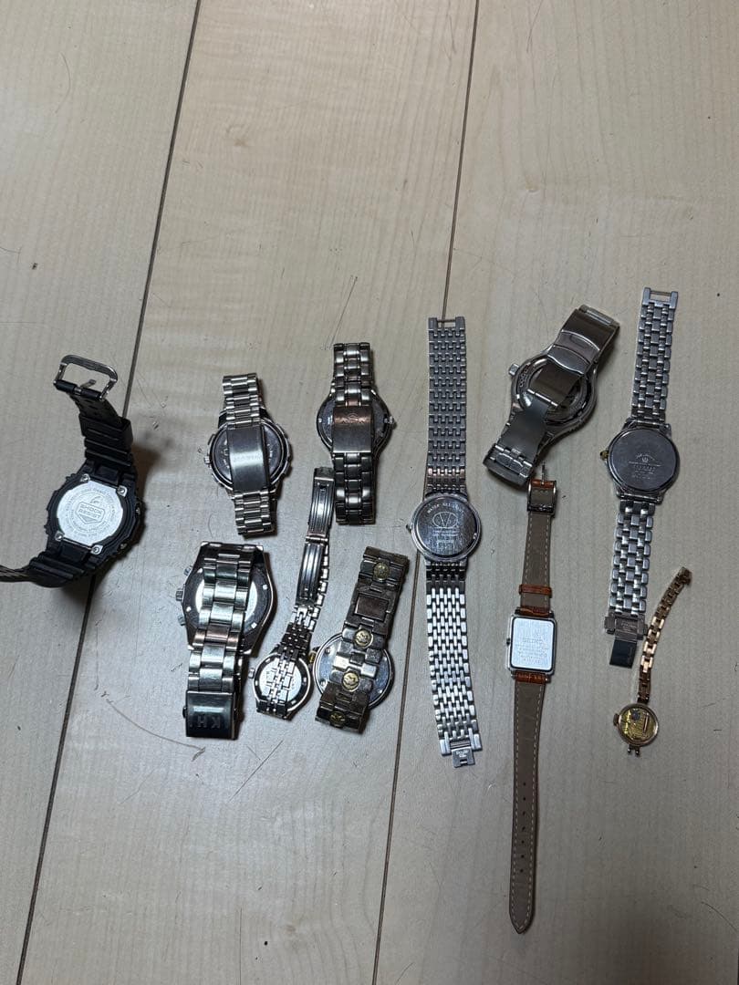 時計11台ジャンク
