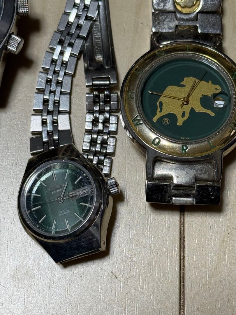 時計11台ジャンク