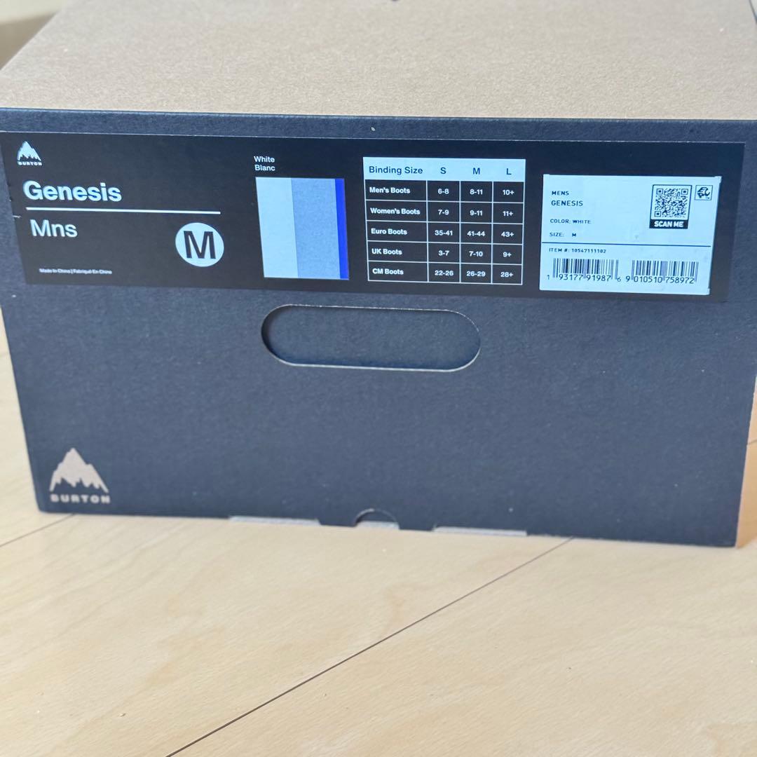 Burton Genesis 24-25 ReFlex Mサイズビンディング新品