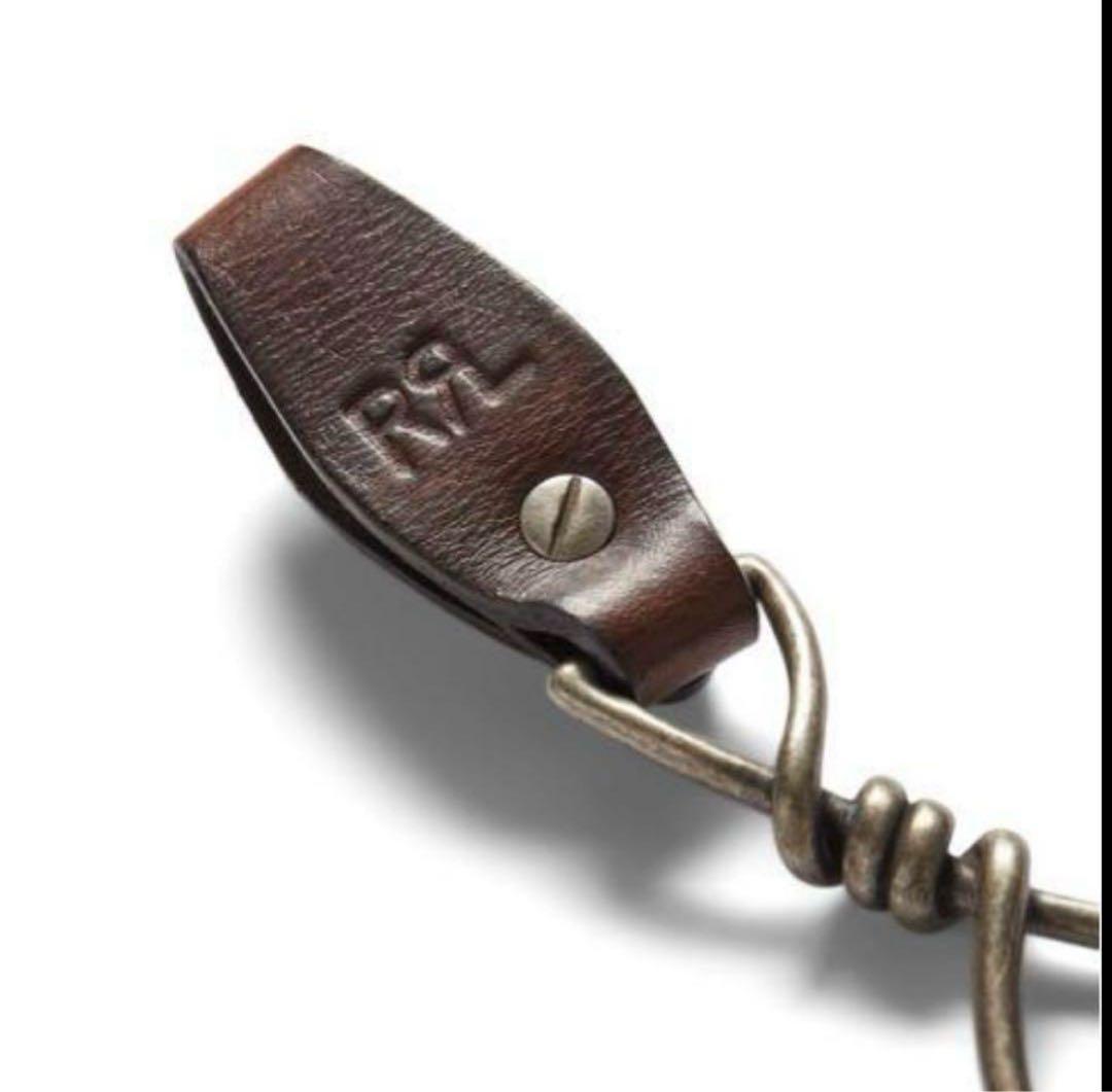 RRL レザー キー フォブ