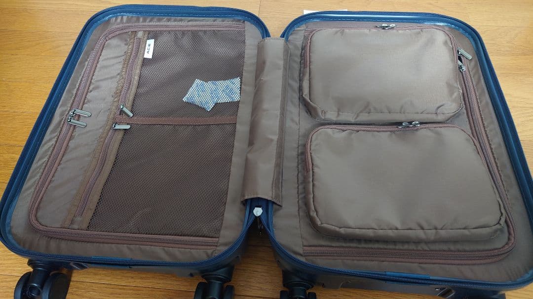 新品未使用品 ACEスーツケース(Sサイズ 29L) ネイビー機内持ち込み可