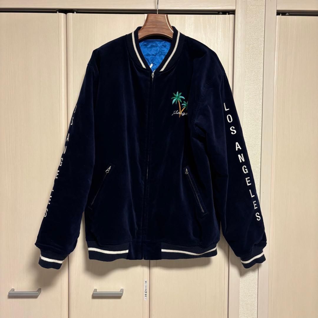 xlarge エクストララージ　スカジャン　リバーシブル