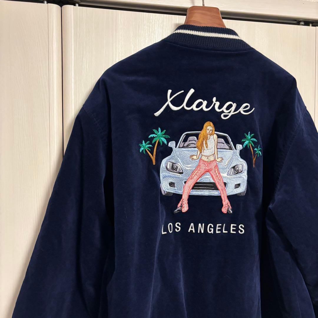 xlarge エクストララージ　スカジャン　リバーシブル