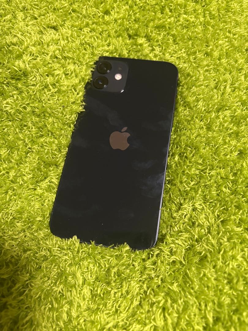 最終お値下げ、おすすめです iPhone 12 ブラック 本体 最大容量74%