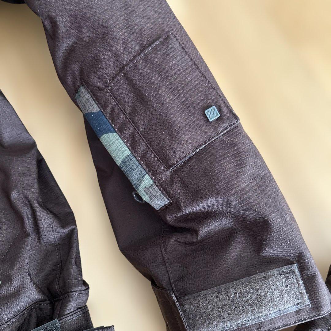 スノーボードウェア Mサイズ ダークブラウン