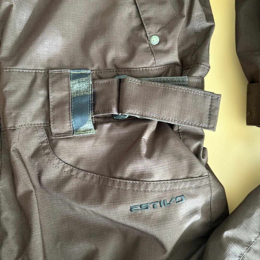 スノーボードウェア Mサイズ ダークブラウン