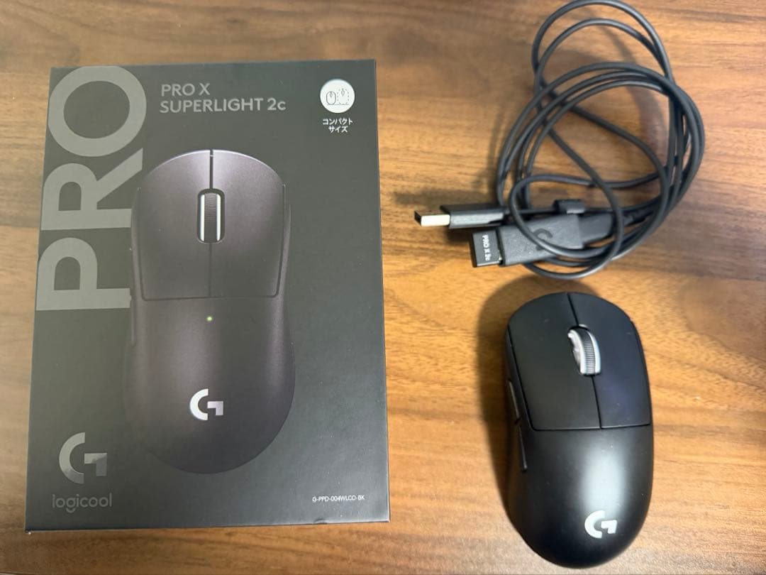 Logicool PRO X SUPERLIGHT 2 c ブラック