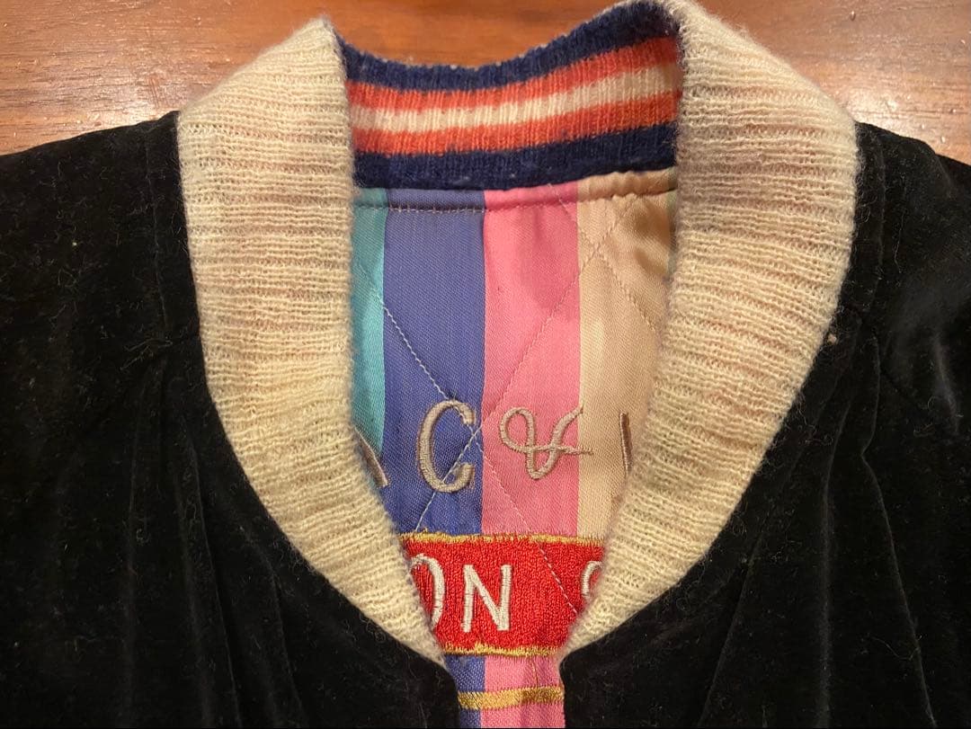 テーラー東洋「別珍×サテンキルト」リバーシブルスペシャルスカジャン　港商