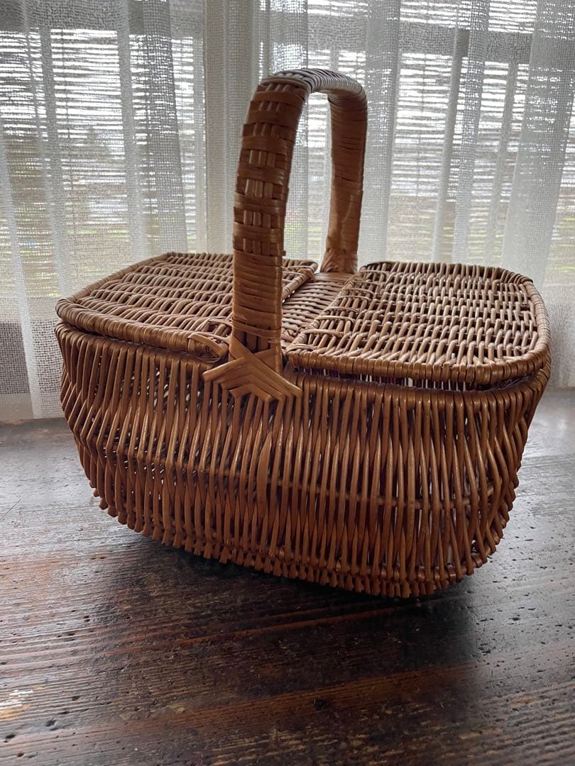 フランス アンティーク　籠　バスケット　パニエ フレンチカントリー