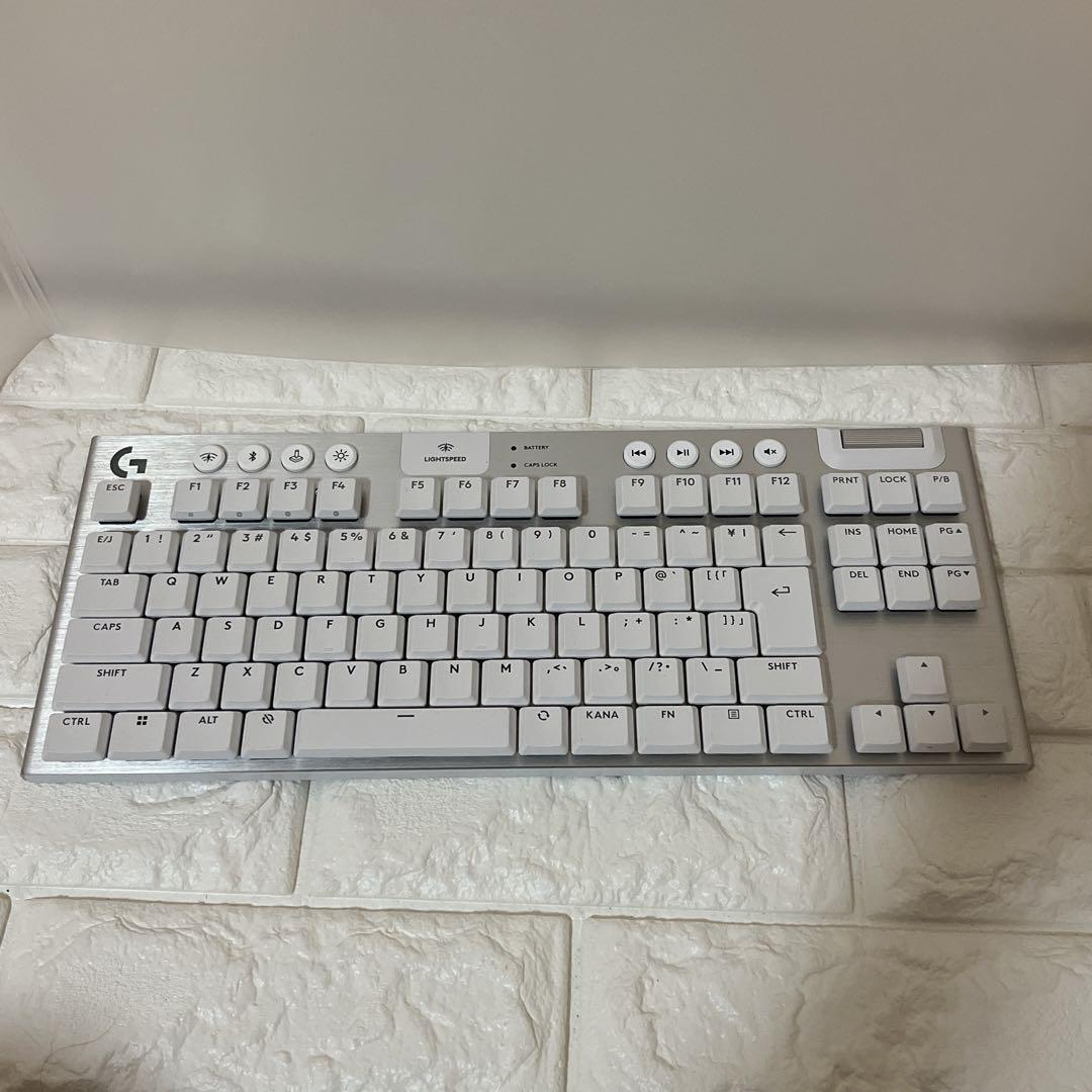 状態良好　Logicool G915 X LIGHTSPEED TKL ホワイト